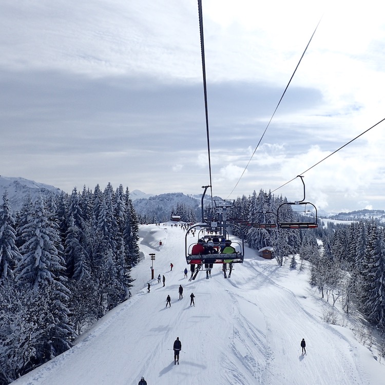 Skiing in Morzine